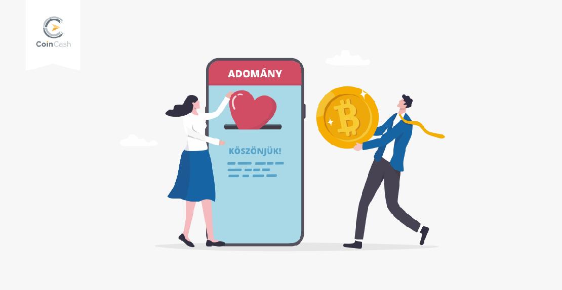 Újabb magyar karitatív szervezet nyit lehetőséget a CoinCash segítségével a kriptovalutában történő adományozásra